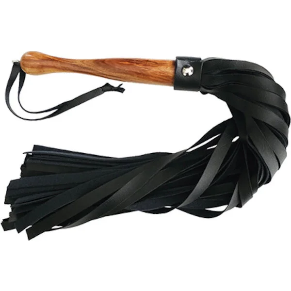 Rouge-Fetish-Play-Vegan-Flogger-Black