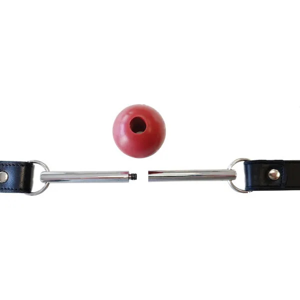 Rouge-Leather-Ball-Gag-with-Stainless-Steel-Rod-and-Removable-Ball-Black-with-Red