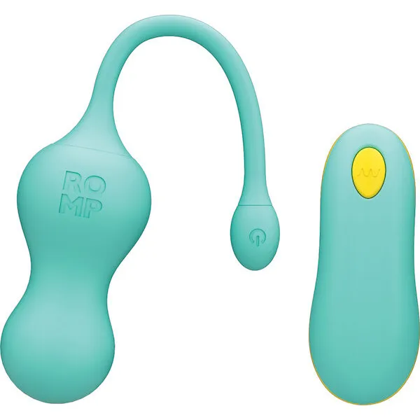 ROMP Cello Remote Control G-Spot Vibrating Egg - Blue