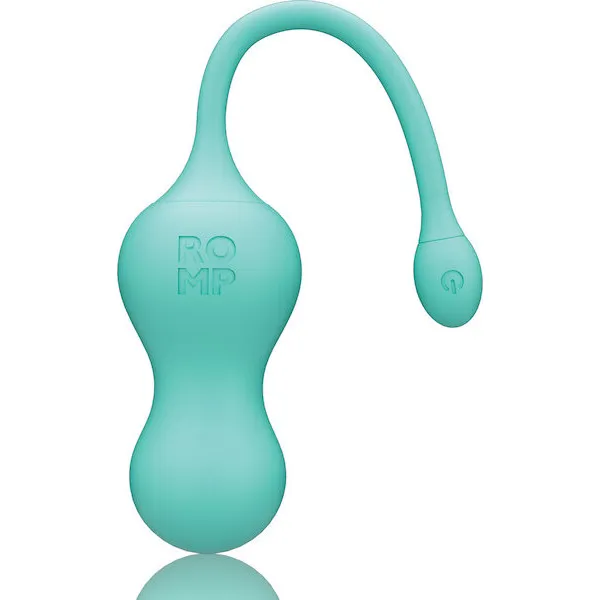 ROMP Cello Remote Control G-Spot Vibrating Egg - Blue