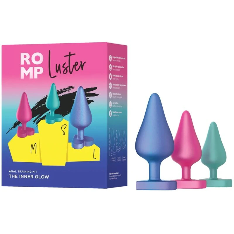 ROMP-Luster-Butt-Plug-Kit-Multi-Color