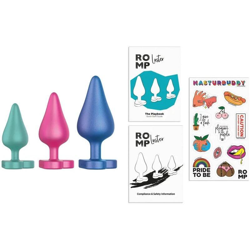 ROMP-Luster-Butt-Plug-Kit-Multi-Color