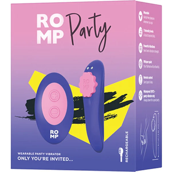 ROMP Party Panty Vibe - Blue