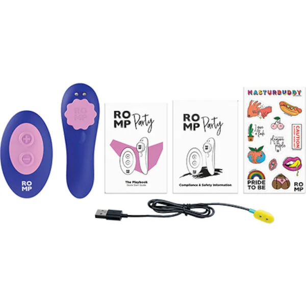 ROMP Party Panty Vibe - Blue