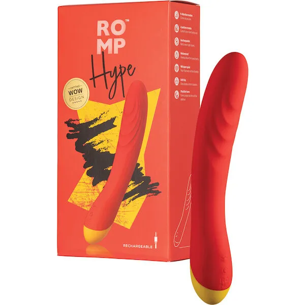 ROMP-Hype-G-Spot-Vibrator-Red