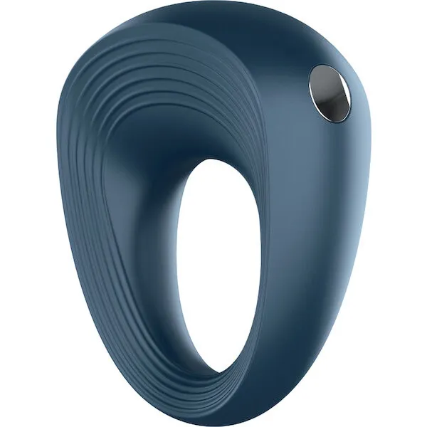 Satisfyer Standard Rings Plug Set Plus Vibration - Blue