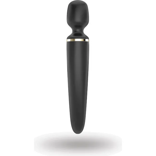 Satisfyer Wand-er Woman - Black/Gold