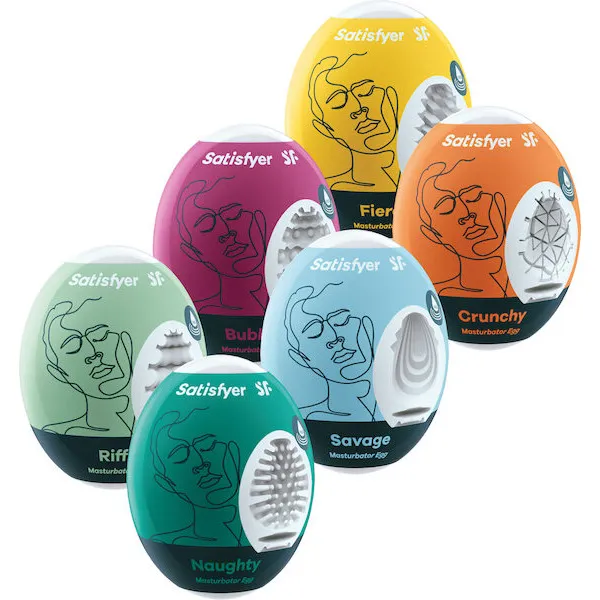 Satisfyer-Masturbator-Egg-6er-Set-Assorted