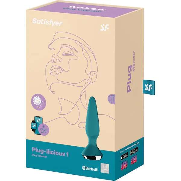 Satisfyer Plug-ilicious 1 - Petrol
