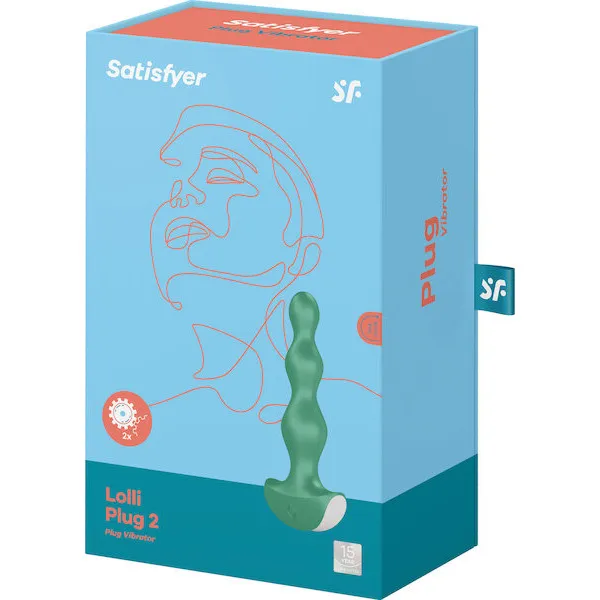 Satisfyer Lolli Plug 2 - Ice Blue