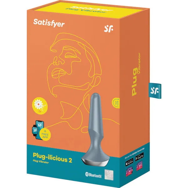 Satisfyer Plug-ilicious 2 - Ice Blue