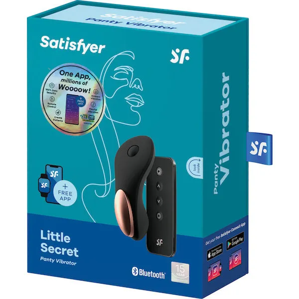 Satisfyer-Little-Secret-Panty-Vibrator-Black