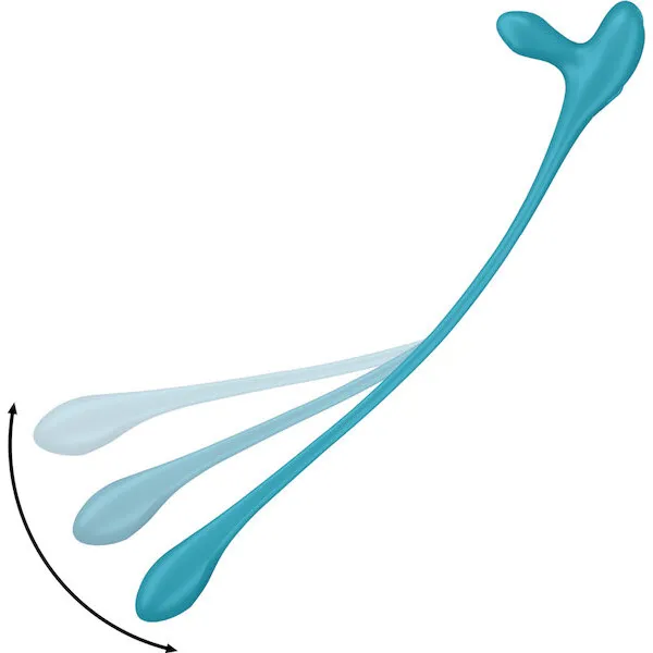 Satisfyer Plug & Play 1 Vibrator - Blue/Green
