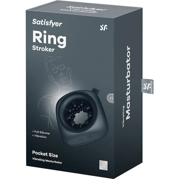 Satisfyer-Ring-Stroker-Black