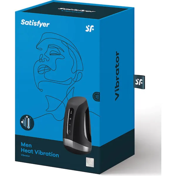 Satisfyer Men Heat Vibration - Black