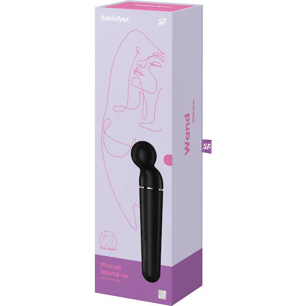 Satisfyer Planet Wand-er - Black