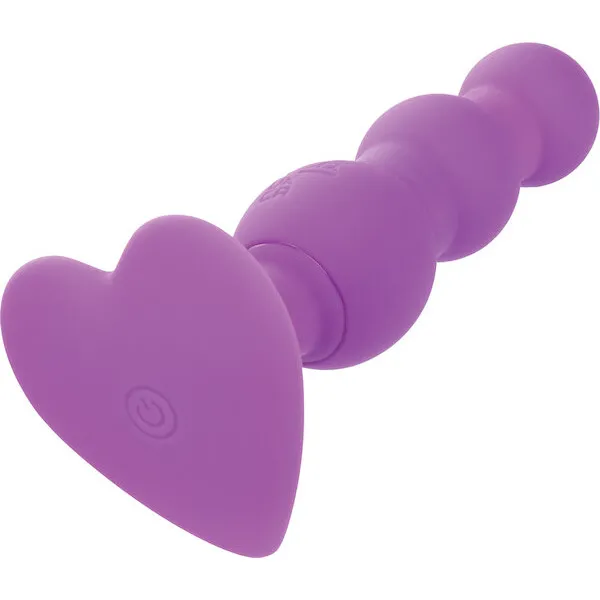 First-Time-Vibrating-Triple-Beaded-Anal-Probe-Purple