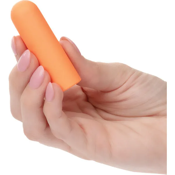 Turbo Buzz Rounded Mini Bullet Stimulator - Orange