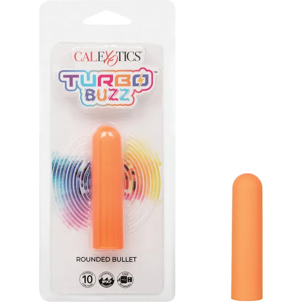 Turbo-Buzz-Rounded-Bullet-Stimulator-Orange