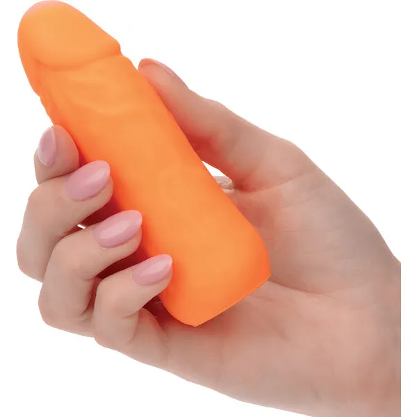 Silicone-Studs-Mini-Vibrating-Studs-Orange