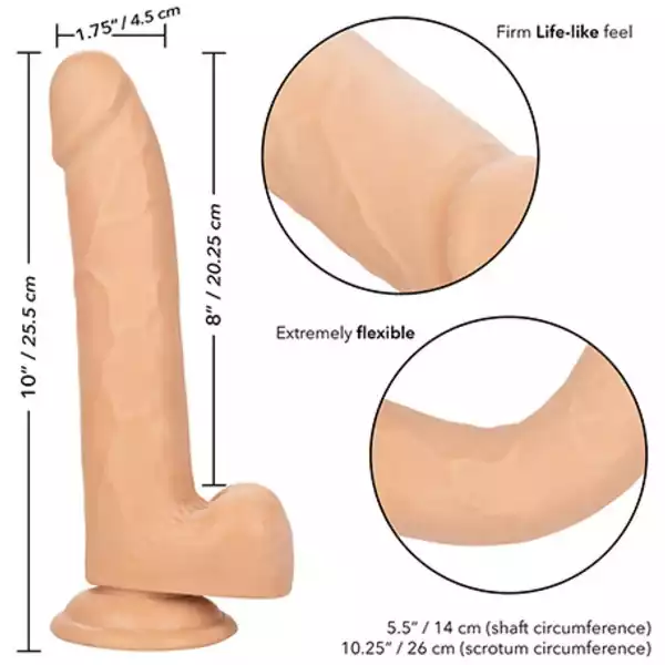 Size-Queen-8-inch-Dildo-Ivory