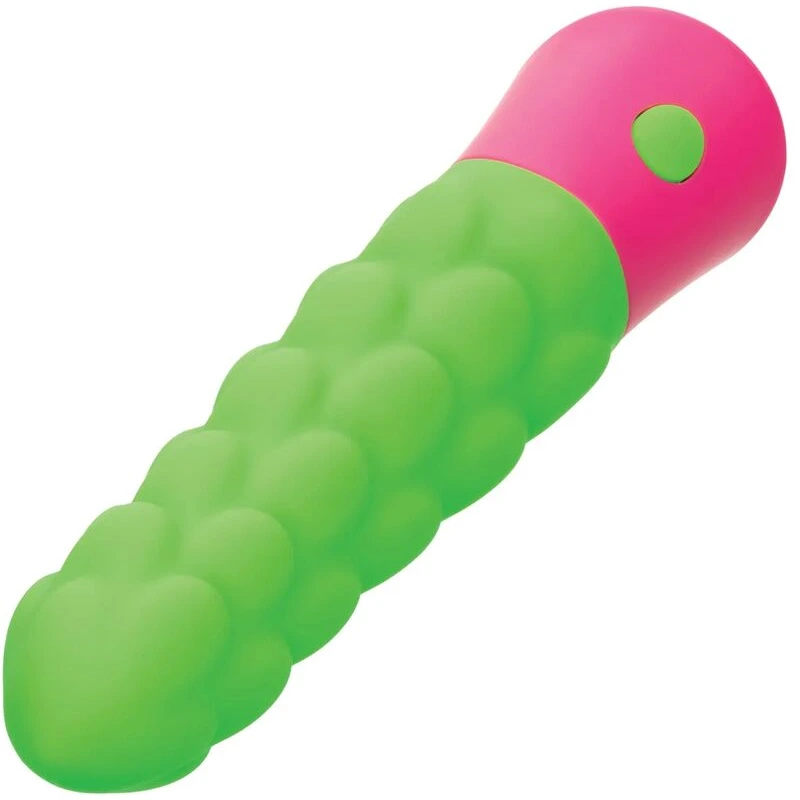 Rave-Ripple-Vibrator-Green-Pink