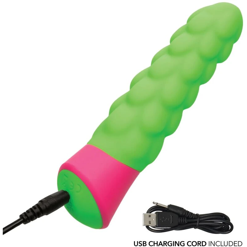 Rave-Ripple-Vibrator-Green-Pink