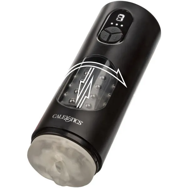 Bionic Beaded Power Stroker - Black