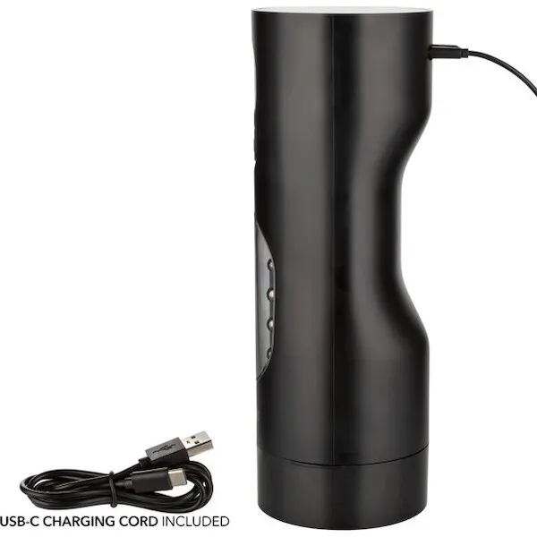 Bionic Beaded Power Stroker - Black