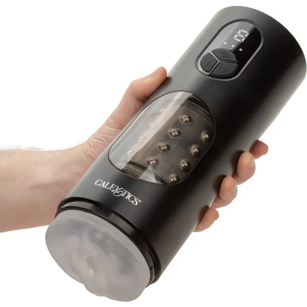 Bionic Beaded Power Stroker - Black