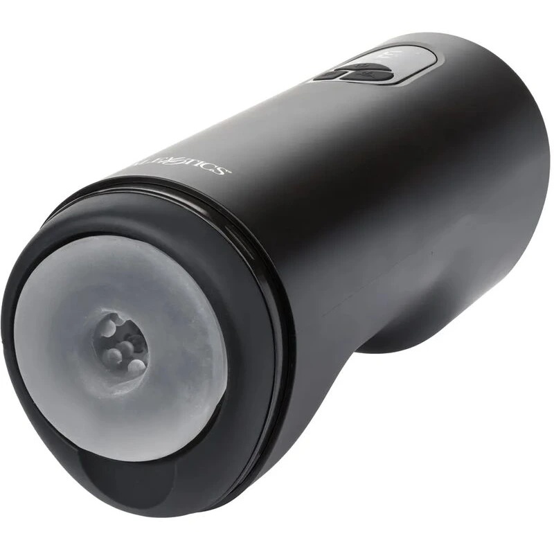 Bionic Vibro Stroker w/Oscillation & Suction - Black