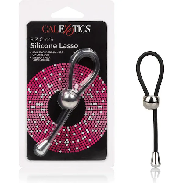 E-Z-Cinch-Silicone-Lasso-Black