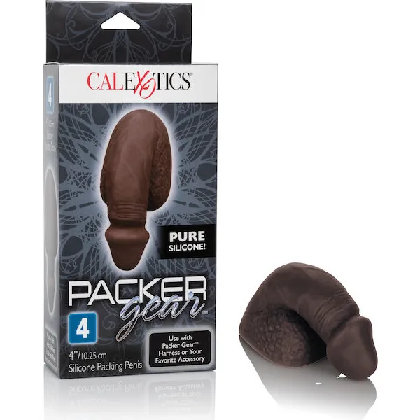 Packer-Gear-4-inch-Silicone-Packing-Penis-Black