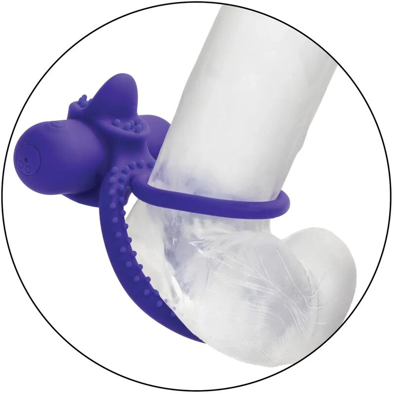 Couple-and-apos-s-Enhancer-Silicone-Rechargeable-Dual-Climaxer-Enhancer-w-Flickering-Tongue-Purple