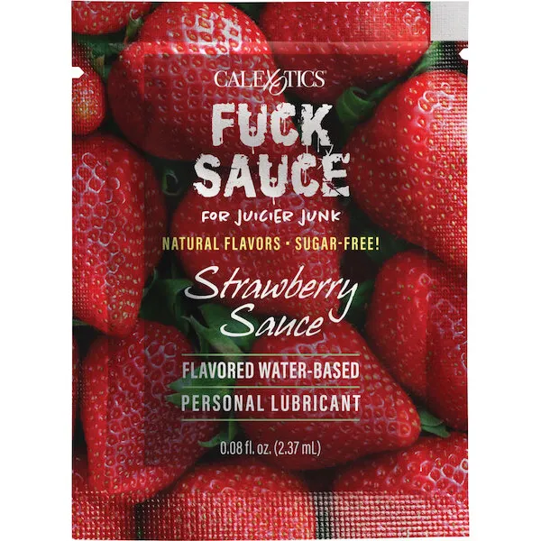 Fuck-Sauce-Flavored-Water-Based-Personal-Lubricant-Sachet-08-oz-Strawberry