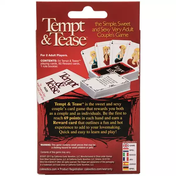 Tempt & Tease Card Game