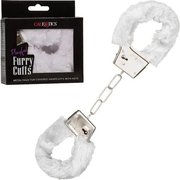 Playful-Furry-Cuffs-White