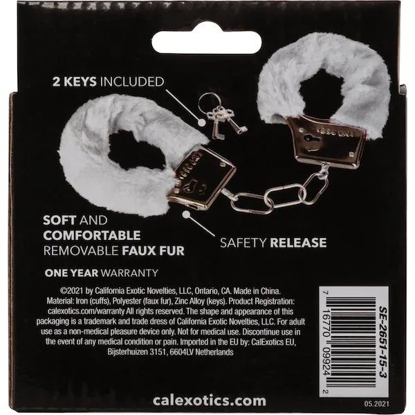 Playful-Furry-Cuffs-White