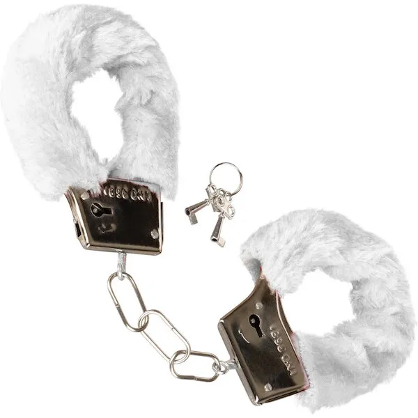 Playful-Furry-Cuffs-White
