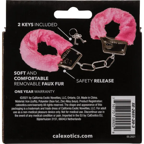 Playful-Furry-Cuffs-Pink