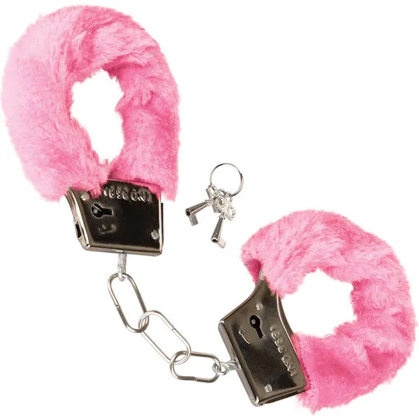 Playful-Furry-Cuffs-Pink
