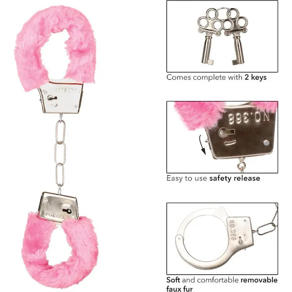 Playful-Furry-Cuffs-Pink