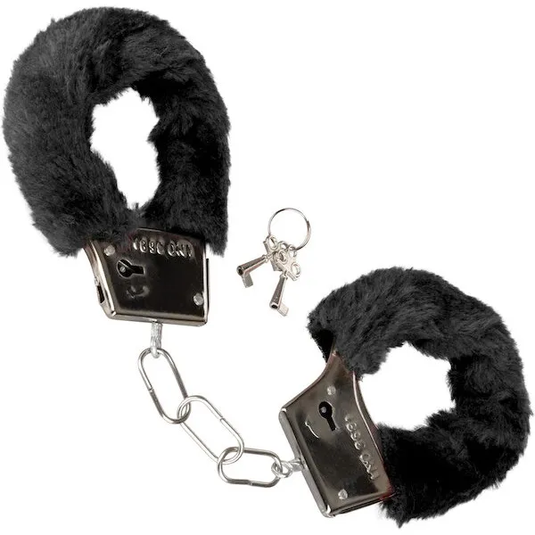 Playful-Furry-Cuffs-Black