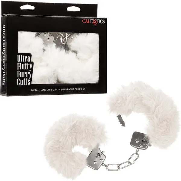 Ultra-Fluffy-Furry-Cuffs-White