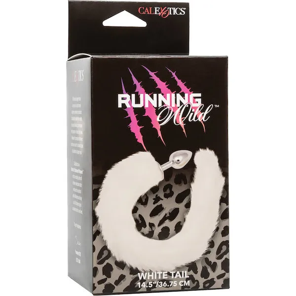 Running-Wild-White-Tail-Metallic-Anal-Probe