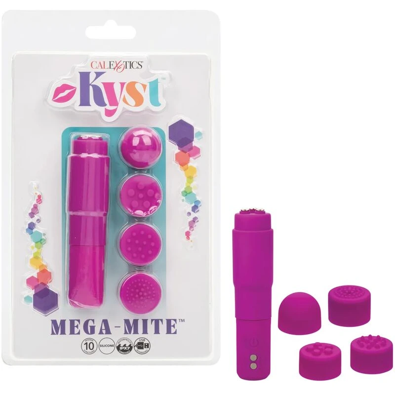 Kyst-Mega-Mite-Stimulator-w-Interchangeable-Tips-Pink
