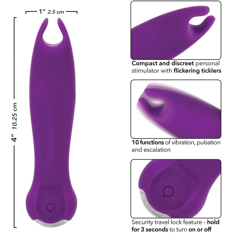 Kyst-Teaser-Stimulator-w-Flickering-Ticklers-Purple