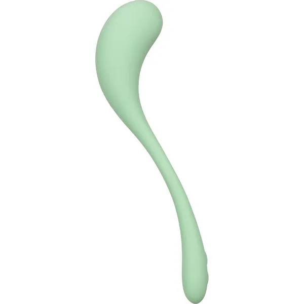 Elle Liquid Silicone Wand - Green