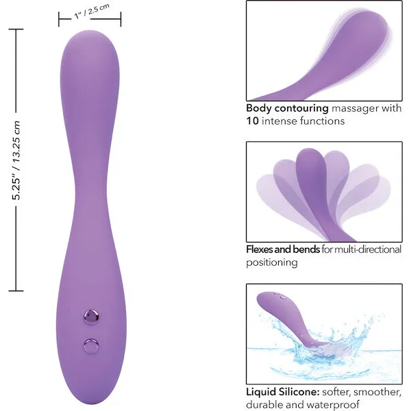 Contour-Demi-Flexible-Massager-Purple