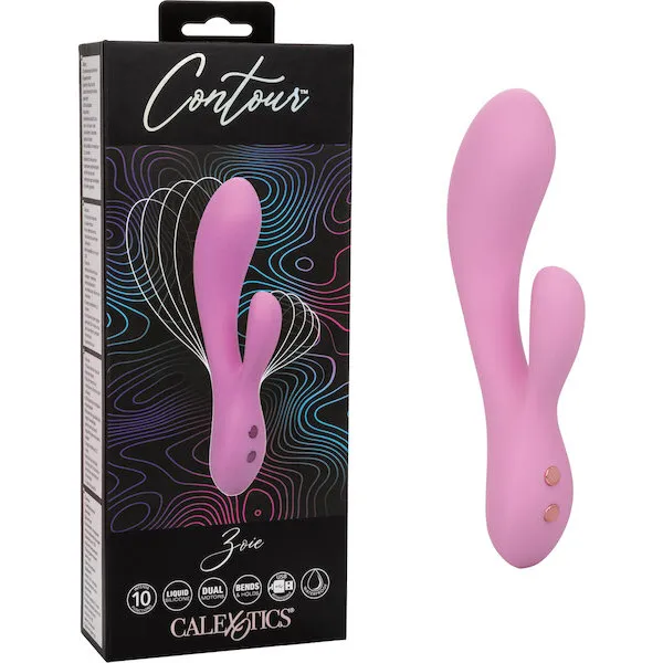 Contour-Zoie-Flexible-Dual-Massager-Pink